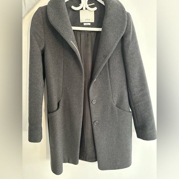 Aritzia Wilfred Cocoon Coat XXS - Picture 1 of 5